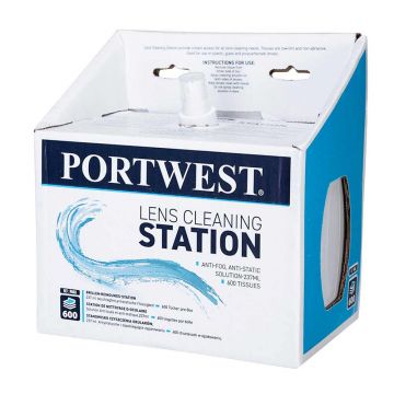 Dispozitiv pentru curatarea lentilelor Portwest PA02WHR, culoare alb