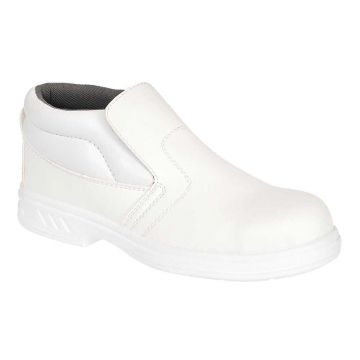 Gheata de protectie Portwest Slip On Steelite S2, FW83, FW83WHR38, culoare alb, marime 38