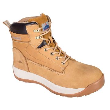 Gheata din nabuc Portwest Constructo Steelite HRO S3, FW32, FW32HOR41, culoare galben, marime 41