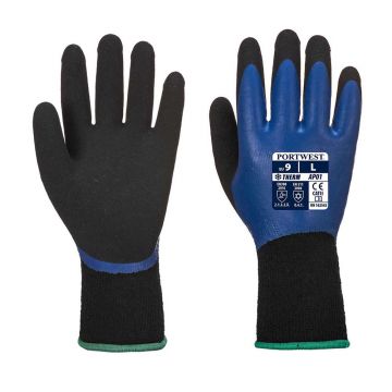 Manusi Portwest Termo Pro AP01B8RXL, culoare albastru negru, marime XL