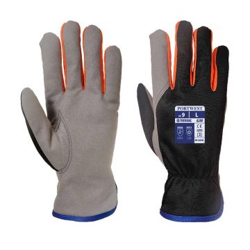 Manusi Portwest Wintershield A280K1RM, culoare negru portocaliu, marime M