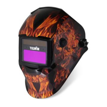 Masca de sudura automata cu filtru reglabil DIN 4/9-13 Telwin 804235, STREAM FLAME, MMA/Mig-Mag/TIG