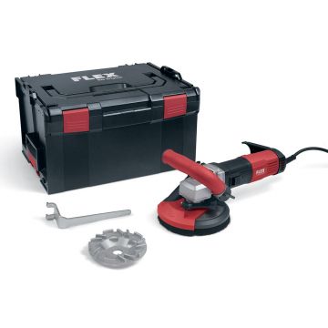 Masina de slefuit cu disc diamantat Flex LDE 16-8 125 R, Kit TH-Jet, 504971, 125 mm, 1600 W, turatie variabila
