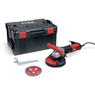 Masina de slefuit cu disc diamantat Flex LDE 16-8 125 R, Kit Turbo-Jet II, 504963, 125 mm, 1600 W, turatie variabila