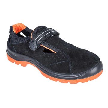 Sandale Portwest Obra Steelite S1, FW42, FW42BKR40, culoare negru, marime 40