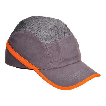 Sapca Bumb Cap cu ventilatie Portwest PW69GRR, culoare gri