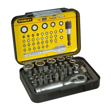 Set biti Stanley 1-13-906, 25 mm, 1/4