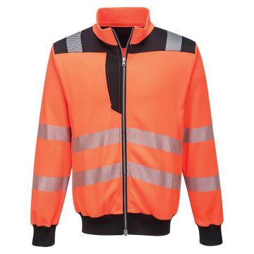 Bluza Portwest Hi-Vis PW3, PW370OBRM, culoare portocaliu negru, marime M