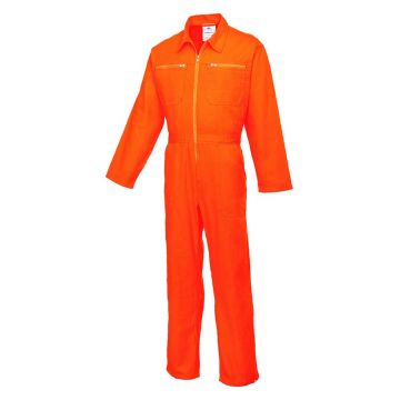 Combinezon Portwest Cotton BoilersuitC811ORRM, culoare portocaliu, marime M