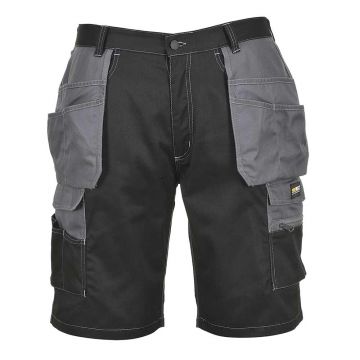 Pantaloni scurti Portwest KS18BZRS, culoare gri/negru, marime S