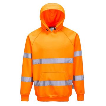 Tricou cu gluga Portwest Hi-Vis B304ORRXXL, culoare portocaliu, marime XXL