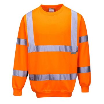 Tricou cu maneci lungi Portwest Hi-Vis B303ORR5XL, culoare portocaliu, marime 5XL