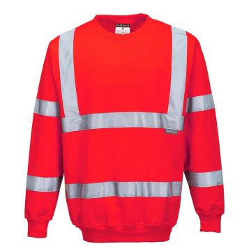 Tricou cu maneci lungi Portwest Hi-Vis B303RERL, culoare rosu, marime L
