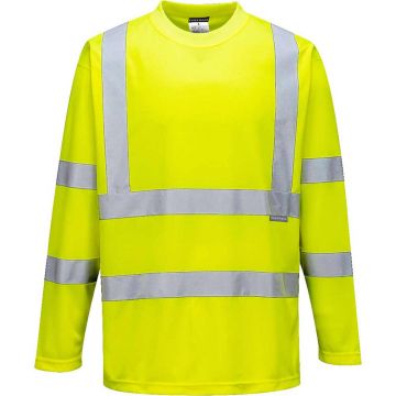 Tricou cu maneci lungi Portwest Hi-Vis S178YERXL, culoare galben, marime XL