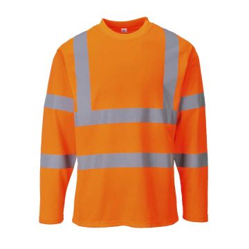 Tricou cu maneci lungi Portwest Hi-Vis S278ORRXXL, culoare portocaliu, marime XXL