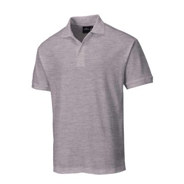 Tricou polo cu maneci scurte Portwest Napoli B210HGRL, culoare gri deschis, marime L