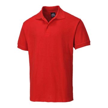 Tricou polo cu maneci scurte Portwest Napoli B210RERL, culoare rosu, marime L