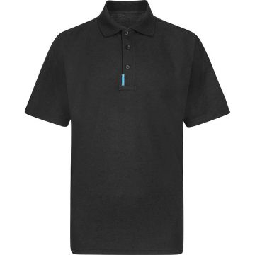 Tricou polo cu maneci scurte Portwest WX3 T720BKRXS, culoare negru, marime XS