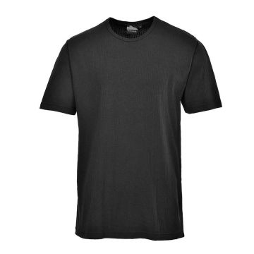 Tricou termic cu maneci scurte Portwest B120BKRM, culoare negru, marime M