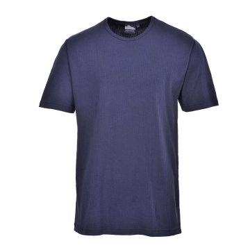 Tricou termic cu maneci scurte Portwest B120NARXL, culoare bleumarin, marime XL