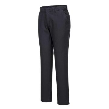 Pantaloni chino Portwest Slim Strech S232BKR28, culoare negru, marime 28