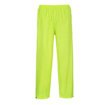 Pantaloni clasici de ploaie Portwest S441YER4XL, culoare galben, marime 4XL