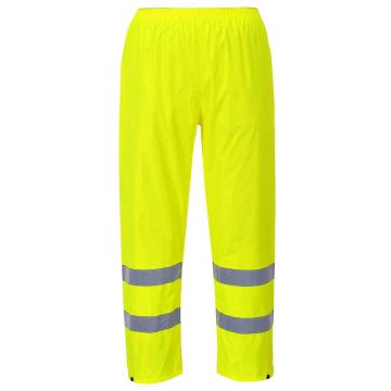 Pantaloni de ploaie Hi-Vis Portwest H441YER4XL, culoare galben, marime 4XL