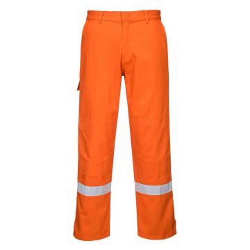 Pantaloni Portwest Bizflame Plus FR26ORR4XL, culoare portocaliu, marime 4XL