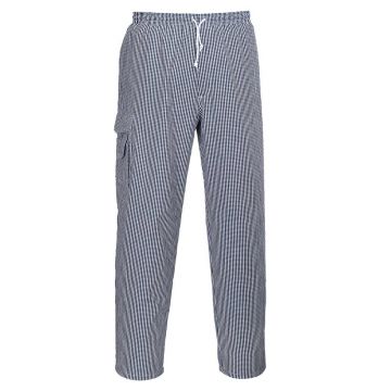 Pantaloni Portwest Chester Chefs C078CHRXL, culoare Check, marime XL
