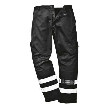 Pantaloni Portwest Iona Safety Combat Portwest S917BKRXL, culoare negru, marime XL