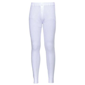 Pantaloni termici Portwest B121WHRXL, culoare alb, marime XL