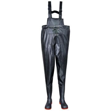 Cizme de protectie Portwest Chest Walder S5 FW74 FW74BKR39, culoare negru, marime 39