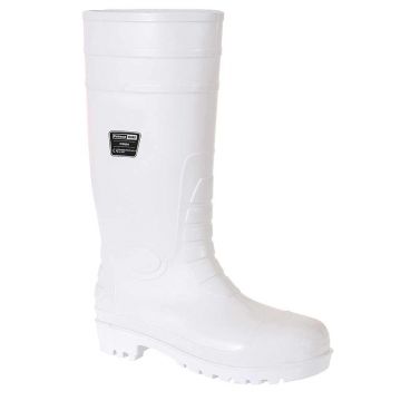 Cizme Portwest Food Wellington S4 FW84WHR45, culoare alb, marime 45