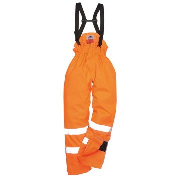 Pantaloni captusiti Hi-Vis Portwest S780ORRXXL, culoare portocaliu, marime XXL, talie normala