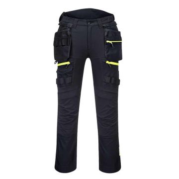 Pantaloni cu buzunare exterioare detasabile Portwest DX440BKR34, culoare negru, marime 34, talie normala