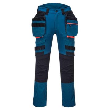 Pantaloni cu buzunare exterioare detasabile Portwest DX440MBR40, culoare albastru, marime 40, talie normala