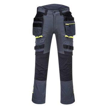 Pantaloni cu buzunare exterioare detasabile Portwest DX440MGR38, culoare gri, marime 38, talie normala