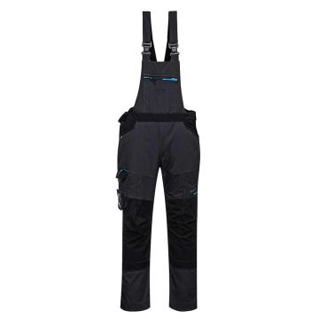 Pantaloni cu pieptar Portwest WX3 T704MGRM, culoare gri metal, marime M, talie normala