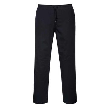 Pantaloni cu snur Portwest C070BKR4XL, culoare negru, marime 4XL, talie normala