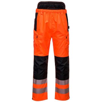 Pantaloni Hi-Vis Portwest Extreme PW342OBRM, culoare portocaliu negru, marime M, talie normala
