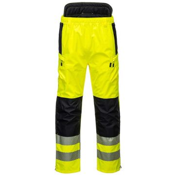 Pantaloni Hi-Vis Portwest Extreme PW342YBRL, culoare galben negru, marime L, talie normala