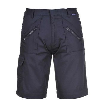 Pantaloni scurti Portwest Action S889NAR4XL, culoare bleumarin, marime 4XL, talie normala