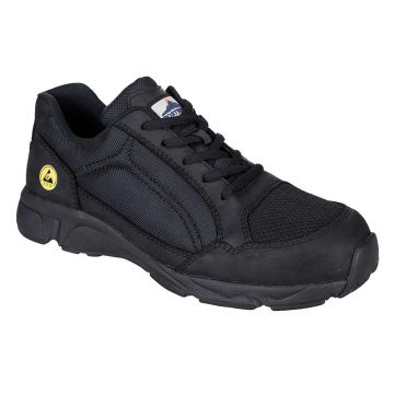 Pantofi antistatici Portwest Composit S1P FT62BKR45, culoare negru, marime 45
