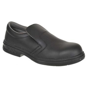 Pantofi de protectie Portwest S2 Steelite Slip On FW81BKR36, culoare negru, marime 36