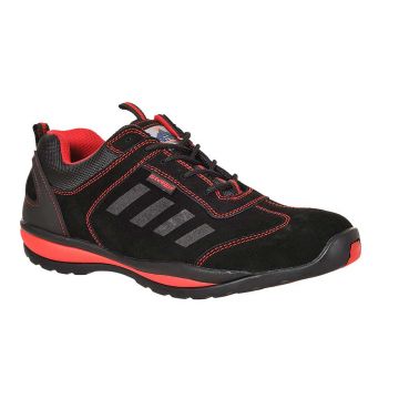 Pantofi de protectie Portwest Steelite Lusum S1P HRO FW34RER46, culoare rosu, marime 46