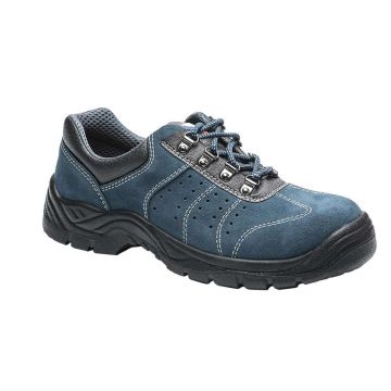 Bocanci Portwest Trainer Steelite Perforated S1P, FW02, FW02BLU44, culoare albastru, marime 44