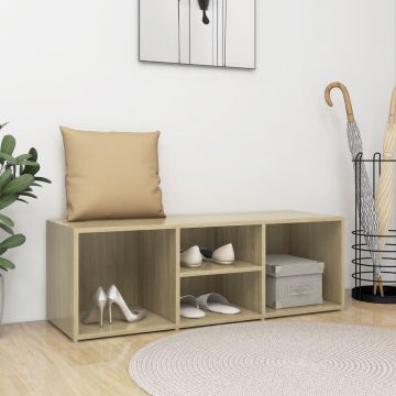 Gossi banca depozitare de pantofi, stejar sonoma, 105x35x35 cm, pal