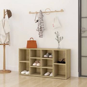 Gossi bancheta pantofar, stejar sonoma, 103x30x54,5 cm, pal