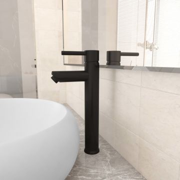Gossi baterie mixer de baie, negru, 12x30 cm