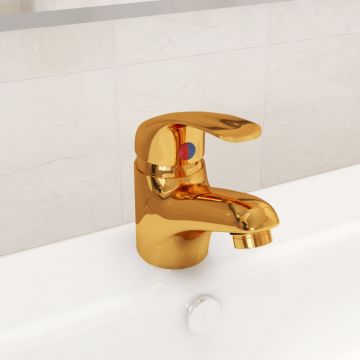 Gossi baterie mixer de chiuveta, auriu, 13x10 cm